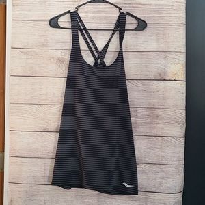Saucony Womens XL Racetrack Tank Black/Grey